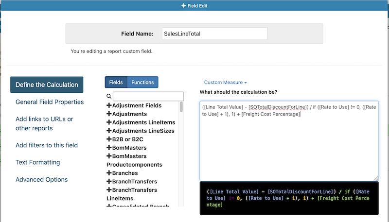 Custom Field Scripting