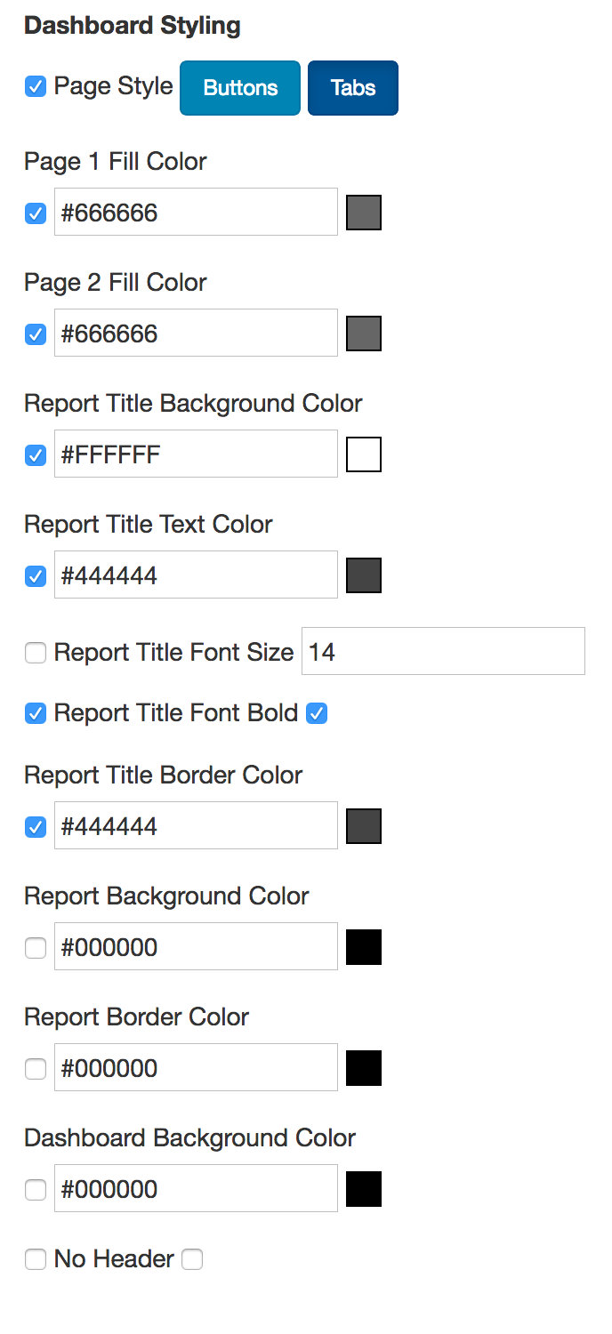 Distribute Dashboard